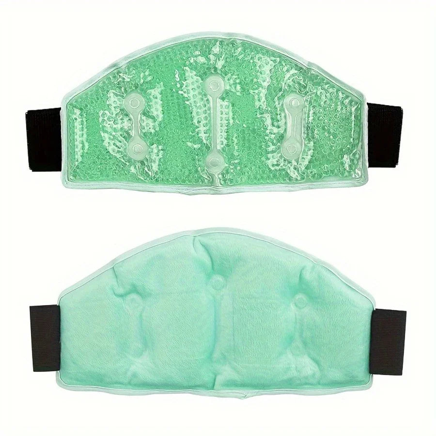 Hot & Cold Plush Neck & Shoulder Gel Bead Wrap Relief for Tension Shoulder Neck and Waist Relief Microwave and Refrigerator