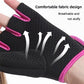 1 Pair Unisex Adjustable Sports Gloves For Autumn And Winter with Anti-slip Silicone Dots for Weightlifting Cycling Squat