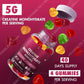 Creatine Monohydrate Gummies - 5g for Men & Women, 80 Count Creatine Chewable Supplements for Muscle Gain, Muscle Strength