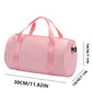 New Mini Gym Bag Solid Color Waterproof Sports Bags Large Capacity Lightweight Yoga Bag for Women