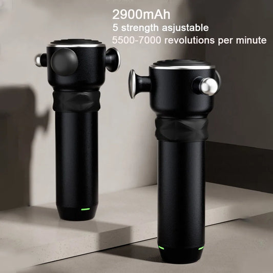 3D Fascia Gun Vibration Massage Gun For Body Neck Back Deep Muscle Relaxation Fitness Slimming