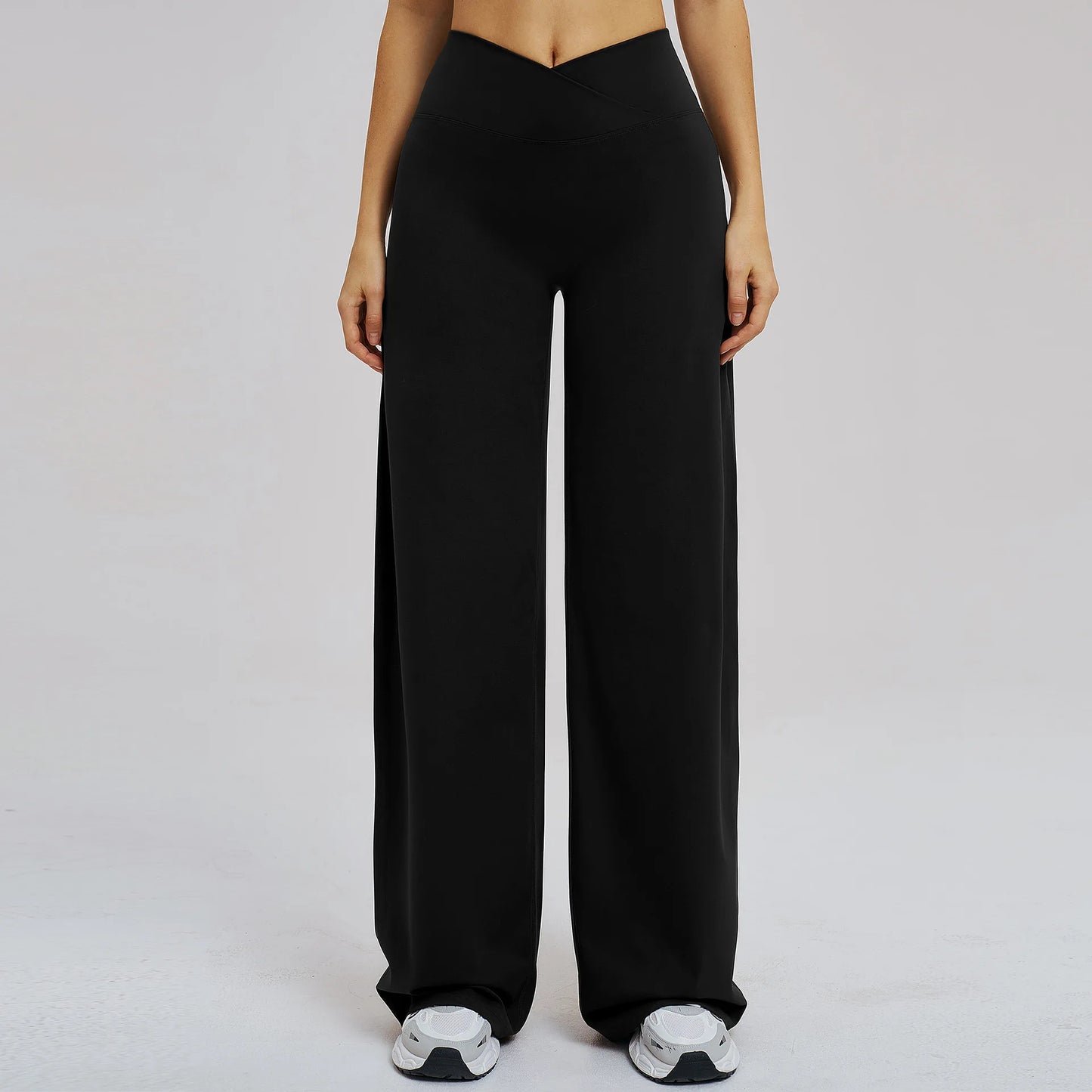 Women's High Waisted Yoga Pants Flared Leggings Workout Casual Wear Comfortable Activewear Running Fitness Sports Wide-leg Pants