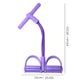 Four-Tube Pedal Tensioner Multi-Functional Household Fitness Equipment Yoga Abdominal Strengthening Elastic Band Tension Rope