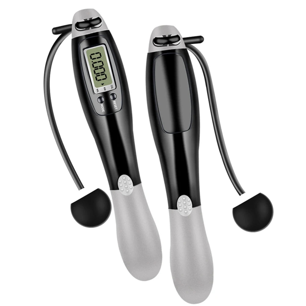 LED Digital Display Weighted Smart Speed Jump Rope Sports Exercise Skipping Rope