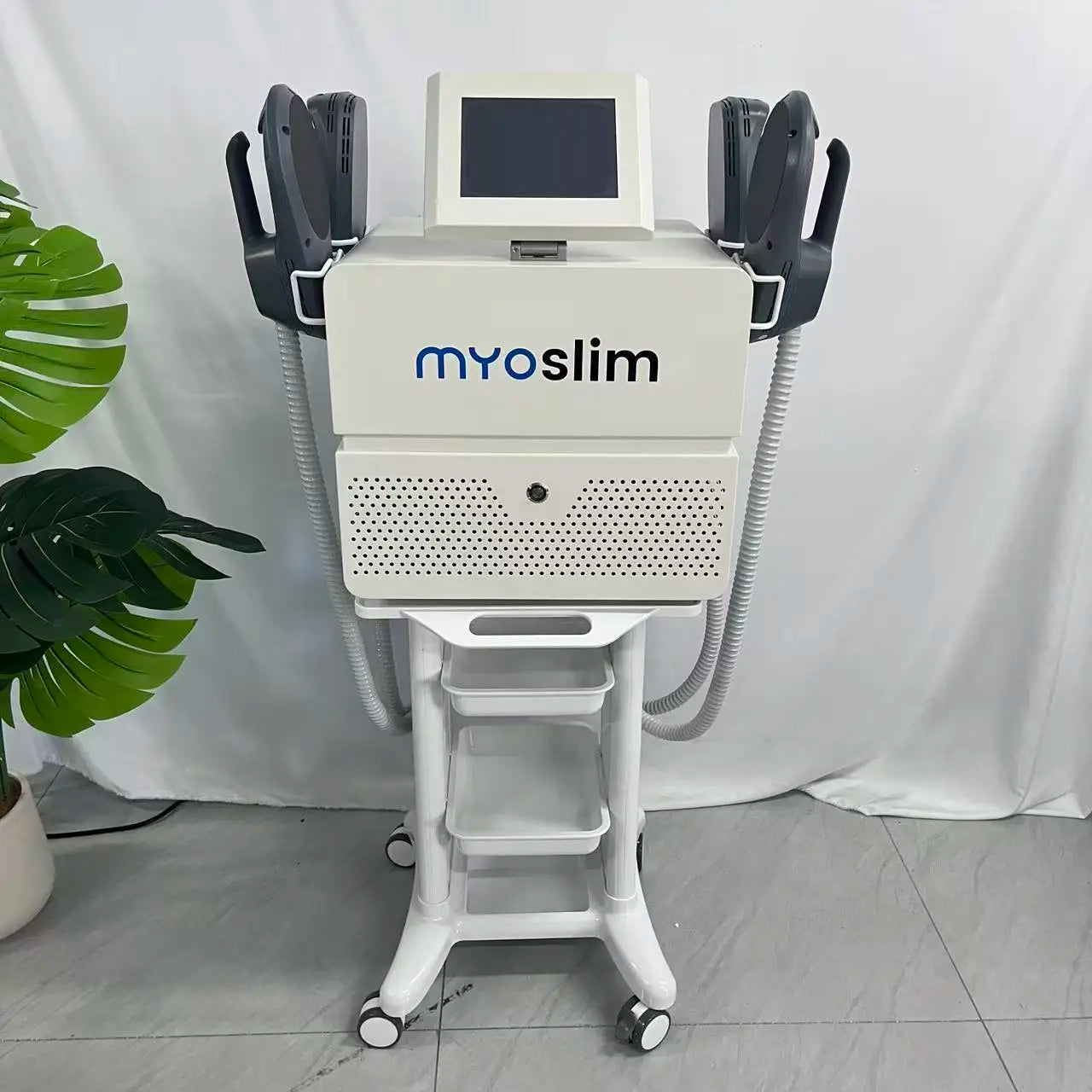 Professional Ems Body Sculpt Machine Myoslim Neo Muscle Stimulators Full Body Massager 5 handles with Pelvic Floor Cushion