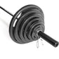 Barbell Black  Grip Plate Set, 5 lb x 2,Made of solid cast iron.