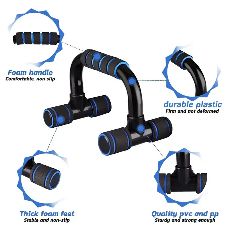 H-shaped push-up bracket auxiliary exercise pectoral muscle home foam small men's fitness equipment