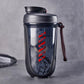 590ml Sports Shaker Bottles with Shaker Ball Drink Shake Bottle Leak Proof Whey Protein Powder Mixer Bottle for Indoor Outdoor