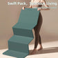 Foldable Yoga Mat, 10mm Thick TPE Material, Extra Long 75x26 Inches, Soft Comfortable for Home Exercise & Outdoor Use