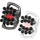 Wireless 16-Head Fascia Massage Gun Deep Tissue Percussion Massager for Muscle Soreness Relief Full Body Use Rechargeable