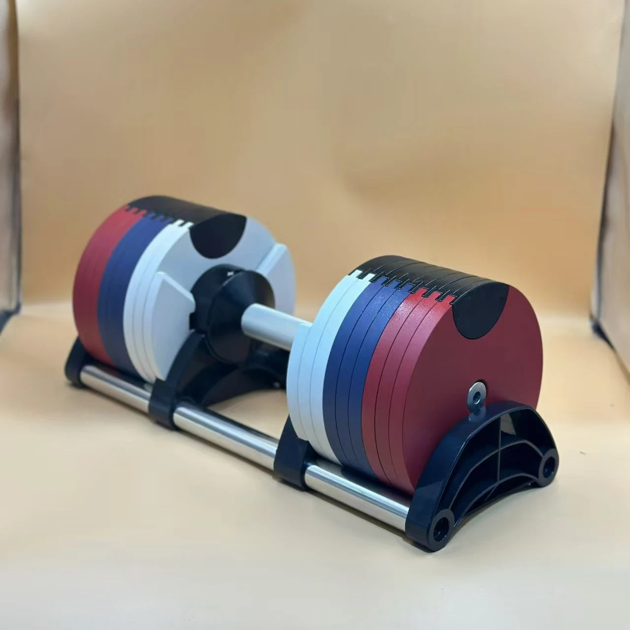 Adjustable Round Dumbbell Set, Second Generation, 2kg Increase, 24kg, 36kg, Fitness, Newly Upgraded