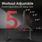 Adjustable Weight Bench Flat Incline Strength Training Bench for Home Gym 5 Incline Levels 600 lb Weight Ccity Multifunctional