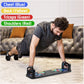 Push Up Board,Foldable Fitness Board, Home Workout Equipment, Pushup Anti-Slip Handle,Multi Muscle Strength Training Equipment