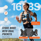 Weighted Vest 16 lbs with Reflective Stripe Adjustable Buckle Body Weight Vest for Men Women Strength Training Running Fitness