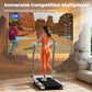 4in1 Treadmills for Home with Incline Foldable Handles Treadmill 300LBS Capacity 3.0HP 7.5MPH Folding Running Treadmill Exercise