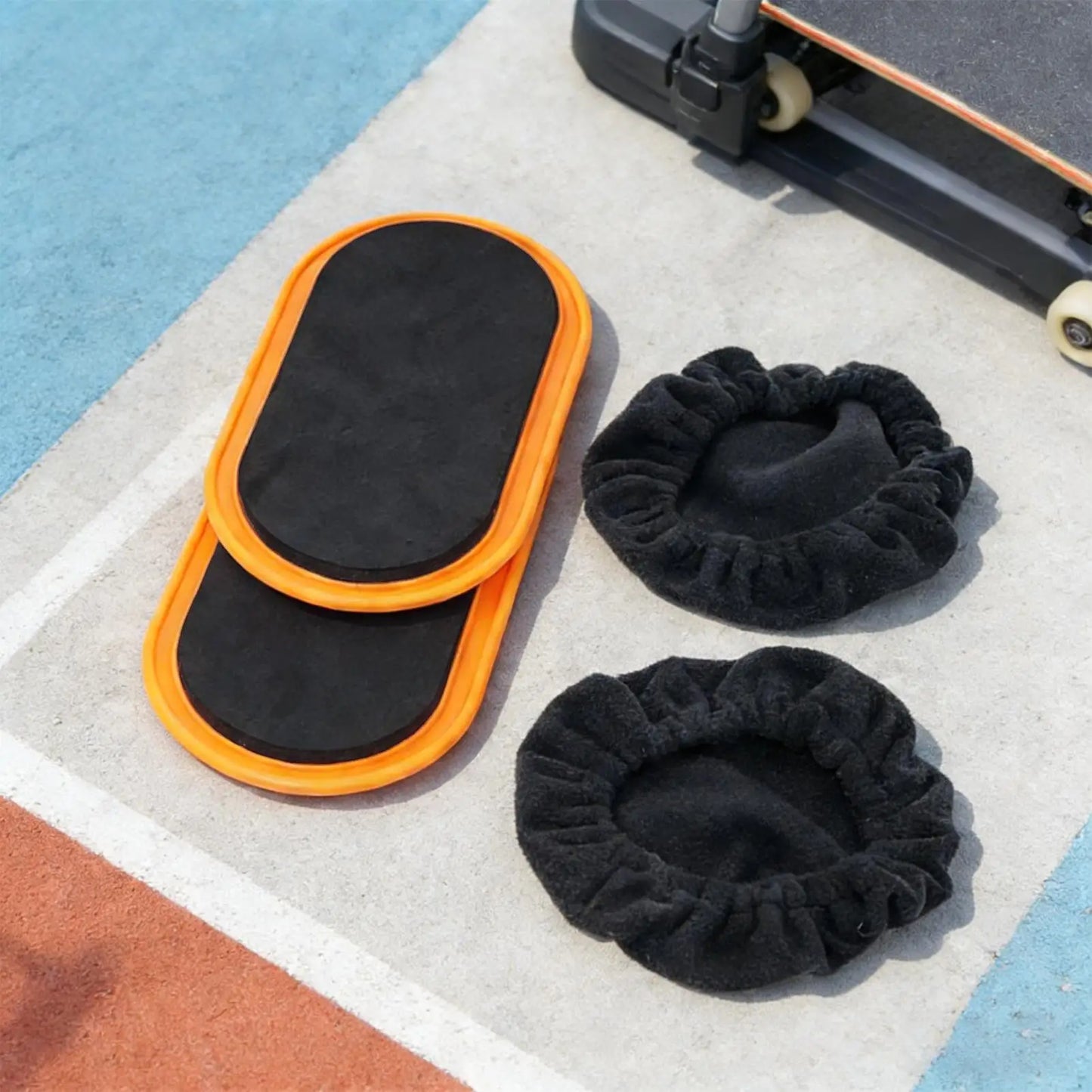 Core Sliders Oval Shape Fitness Sliding Equipment Exercise Sliders For Women Men Home Bedroom Floor Gym Indoor Daily Routine