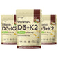 Vitamin D3K2，assists calcium absorption, trace ingredient vitamin supplement soft capsule