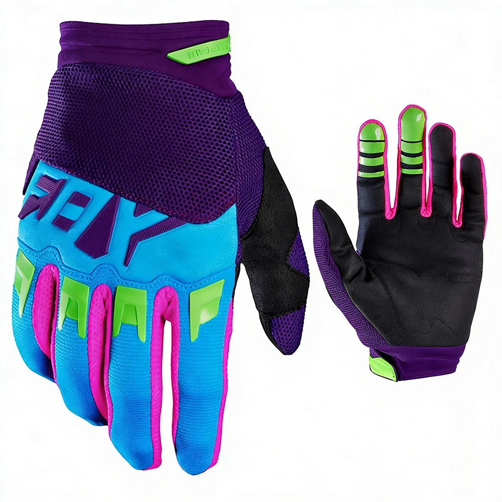 Motocross Racing Gloves Mountain Bike Fashion Men Woman Sports Riding Four Seasons Sandproof Anti-Slip Wear-Resistant Gloves