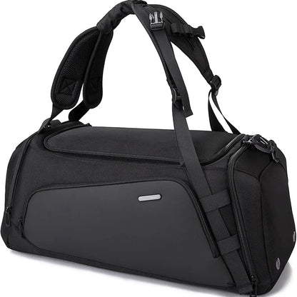 Bange Unisex Gym bag for Men Suitcase Multifunction Backpack Large Waterproof Anti-stain Men Duffle Bag Travel Hand Luggage Bags