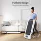 Hot Walking Pad Treadmill with 9% Incline Under-Desk for Home/Office 37.4inch Belt LCD Display Portable Foldable Safety Armrest