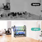 3-Tier Adjustable Dumbbell Rack - 360LB Capacity Space-Saving Home Gym Storage for Weights & Kettlebells