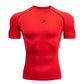 Men Running Compression  Short Sleeve Sport Tees Gym Fitness Sportshirts Male Jogging Tracksuit Homme Athletic Shirt Tops  902