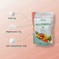Alliance ALLIFIBER+ Prebiotic Fiber Powder Supplement - Inulin & Oligofructose Blend for Gut Health - 7 Sachets