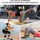Resistance Bands Set for Full Body Workout, Exercise Bands for Legs and Butt, Yoga Pilates Fitness Equipment