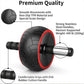 Ab Wheel Roller Strength Training Fitness Equipment Home Gym Exerciser Workouts Abdominal Muscle Trainer
