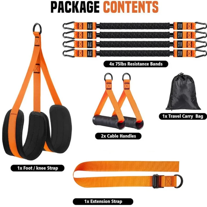 Pull Up Assistance Bands Set Resistance Strap for Pull-ups Assist for Men Women Hanging Training Body Stretching Chin-up Workout
