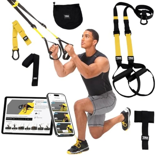 Pro3 Home Gym System Professional-Grade Suspension Trainer for Strength Training HIIT Cardio Full-Body Workouts Durable Design