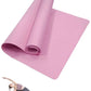 Yoga Mat Pilates Fitness Mat 3/4/6mm Thicknes Non Slip Yoga Cushion Travel Fitness Exercise Pad for Women Home Gym Floor Workout