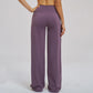 Women's High Waisted Yoga Pants Flared Leggings Workout Casual Wear Comfortable Activewear Running Fitness Sports Wide-leg Pants