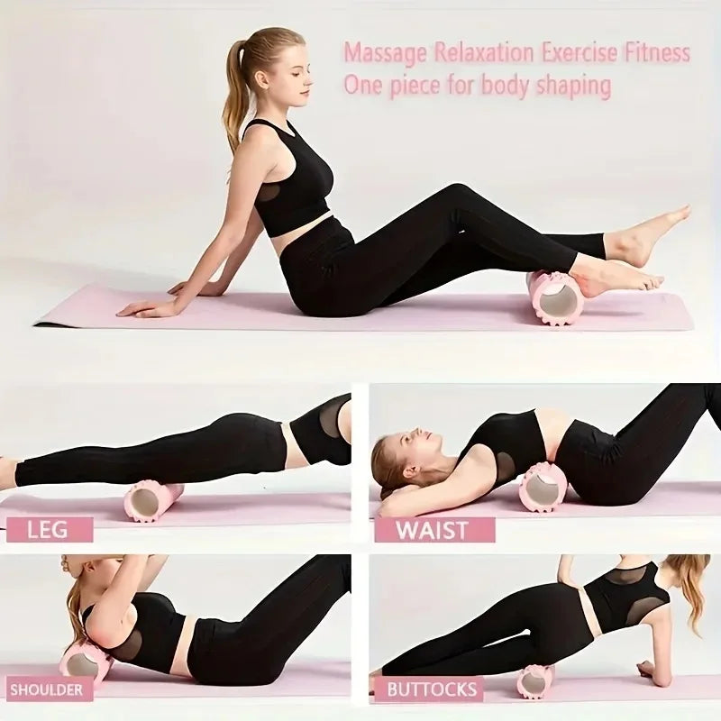 Yoga Pole, Adult Exercise Roller, Suitable for Deep Tissue Muscle Massage, Trigger Point Exercise Foam Roller, Muscle Relaxation