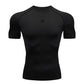 Men Running Compression  Short Sleeve Sport Tees Gym Fitness Sportshirts Male Jogging Tracksuit Homme Athletic Shirt Tops  902