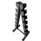 5-Tier Heavy Duty Dumbbell Rack Steel Stand for 5 Pairs Dumbbells