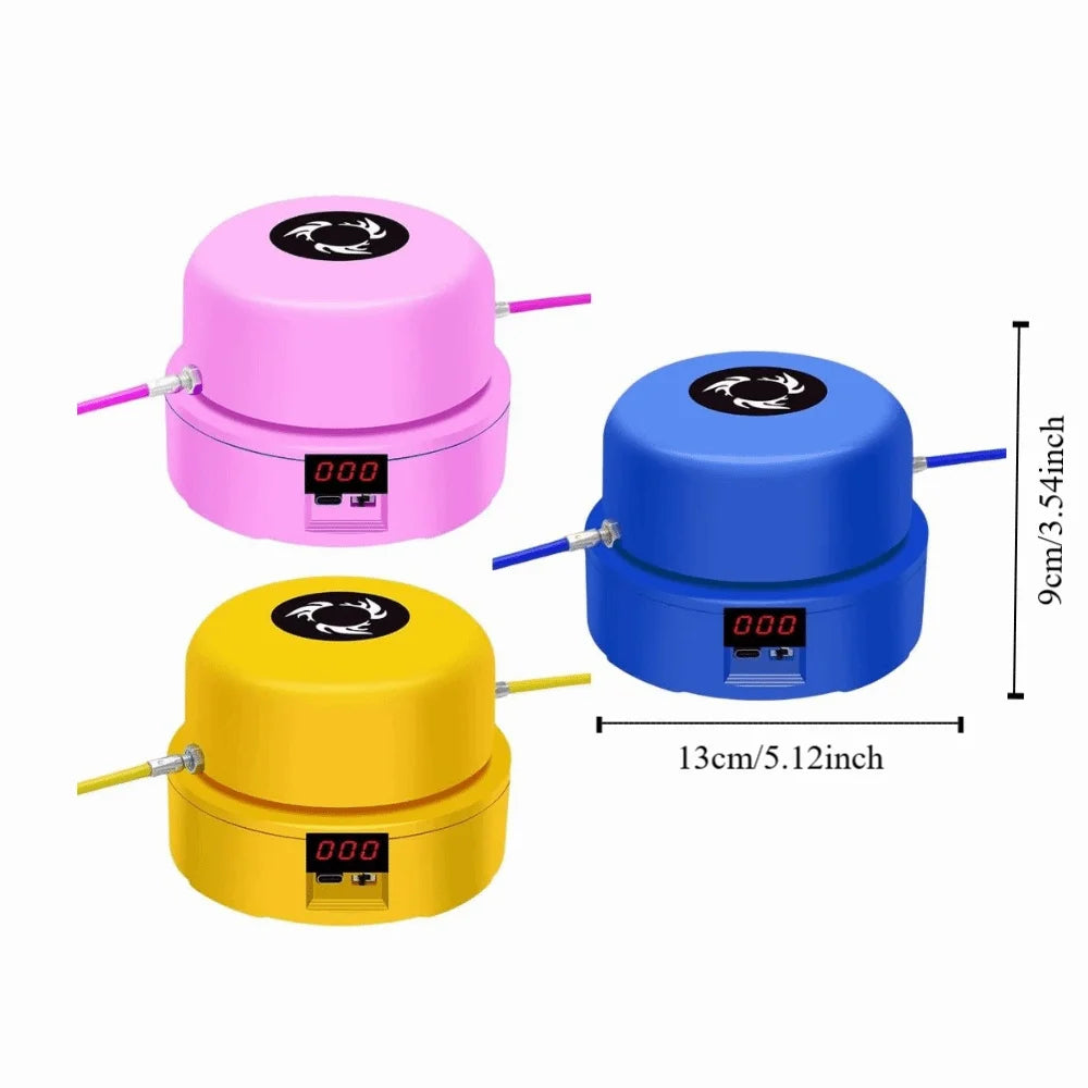 Digital Counter Electric Rope Skipping Machine Training Adjustable Speed Automatic Jump Rope USB Charging Remote Control