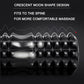 Foam Rollers for Muscle Massage 30/45CM - HIGH-Density Back Foam Roller for Back Pain Relief & Muscle Recovery in Legs & Arms