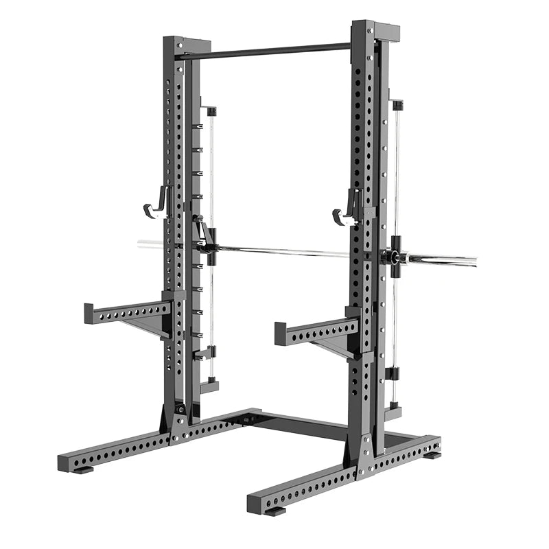 Ergonomic Simple Smith Machine Squat Rack Safe Glide Track Design Hot Sale For Beginner & Professional Training
