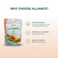 Alliance ALLIFIBER+ Prebiotic Fiber Powder Supplement - Inulin & Oligofructose Blend for Gut Health - 7 Sachets