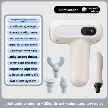 Mini Fascia Gun, Professional Mini Muscle Massager for Home Use, Electric Neck Massage Gun for Boys and Girls