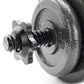 Adjustable Dumbbell Weight Set for Home Gym Steel Construction Black Finish Adjustable from 5 to 50 lbs with Quick-Change Syste