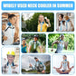 35x9cm Reusable Cooling Ice Scarf – Summer Neck Wrap & Pet Cooler, Hydrating Polymer Core,Chill Activated for Sports&Heat Relief