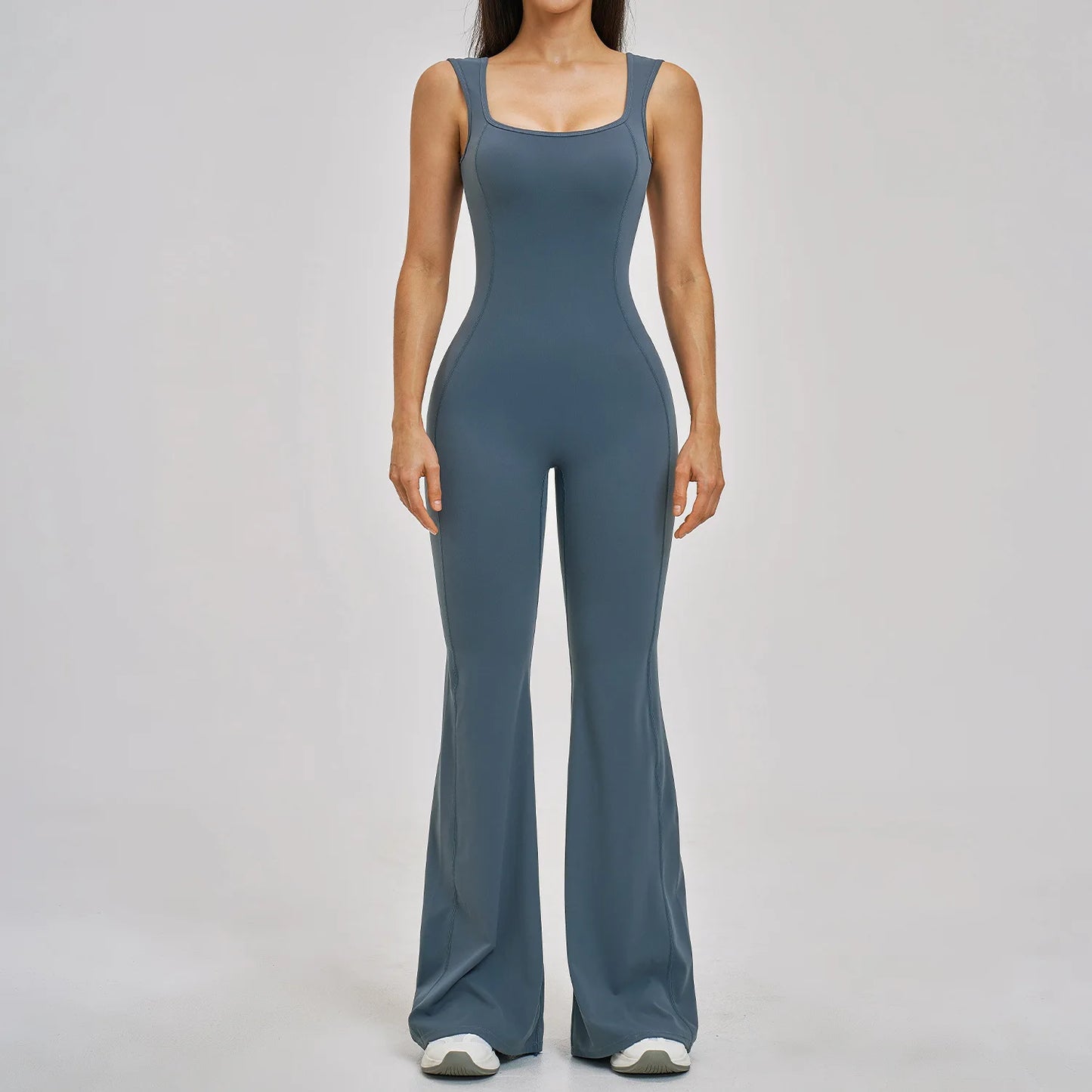 Yoga Jumpsuit Women One Piece Sports Set Fitness Bodysuit Workout Clothes for Women Sportwear Buttock lifting Set Activewear