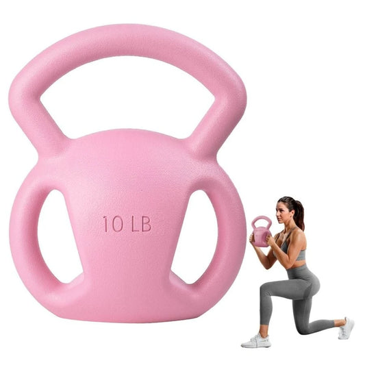 Strength Training Kettlebells for Women, Wide Multigrip Textured Handle for Home Gym Exercises amp Full Body Workout, Single 525