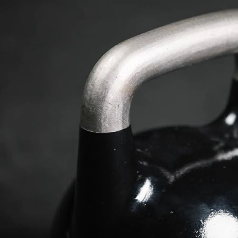 Adjustable Competition Kettlebell 12-32 KG Ergonomic Smooth Grip Handle Flat Base for Floor Exercises Strength Training Kettleb
