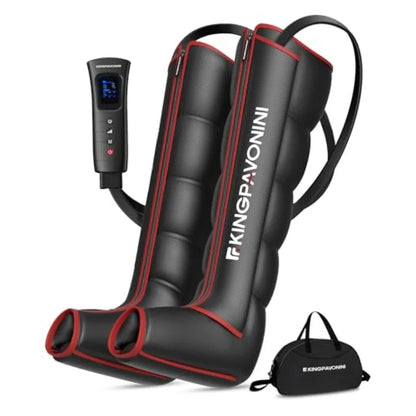Leg Compression Massager for Circulation, Professional Air Compression Boots, Sequential Full Leg Massager for Circulation and P