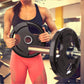 Rubber Grip Plates for Barbell, 2-Inch Weight Plates for Weightlifting and Strength Training in Home & Gym, 2x15LB