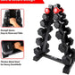 6-Tier Weight Rack for Dumbbell (Accommodate 6 Pairs), Strength Training Dumbbell Rack Stand Only, 660lbs Weight Capacity, Black