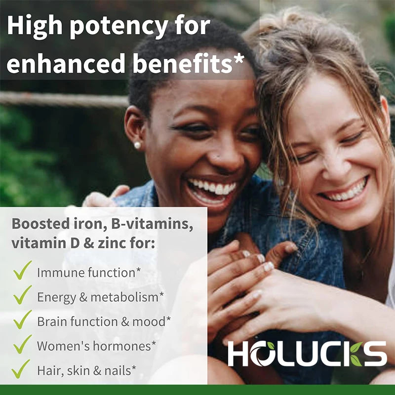 Multivitamin Mineral Supplement for Men & Women, Heart Health, Immune Support, Anti-Aging & Daily Energy